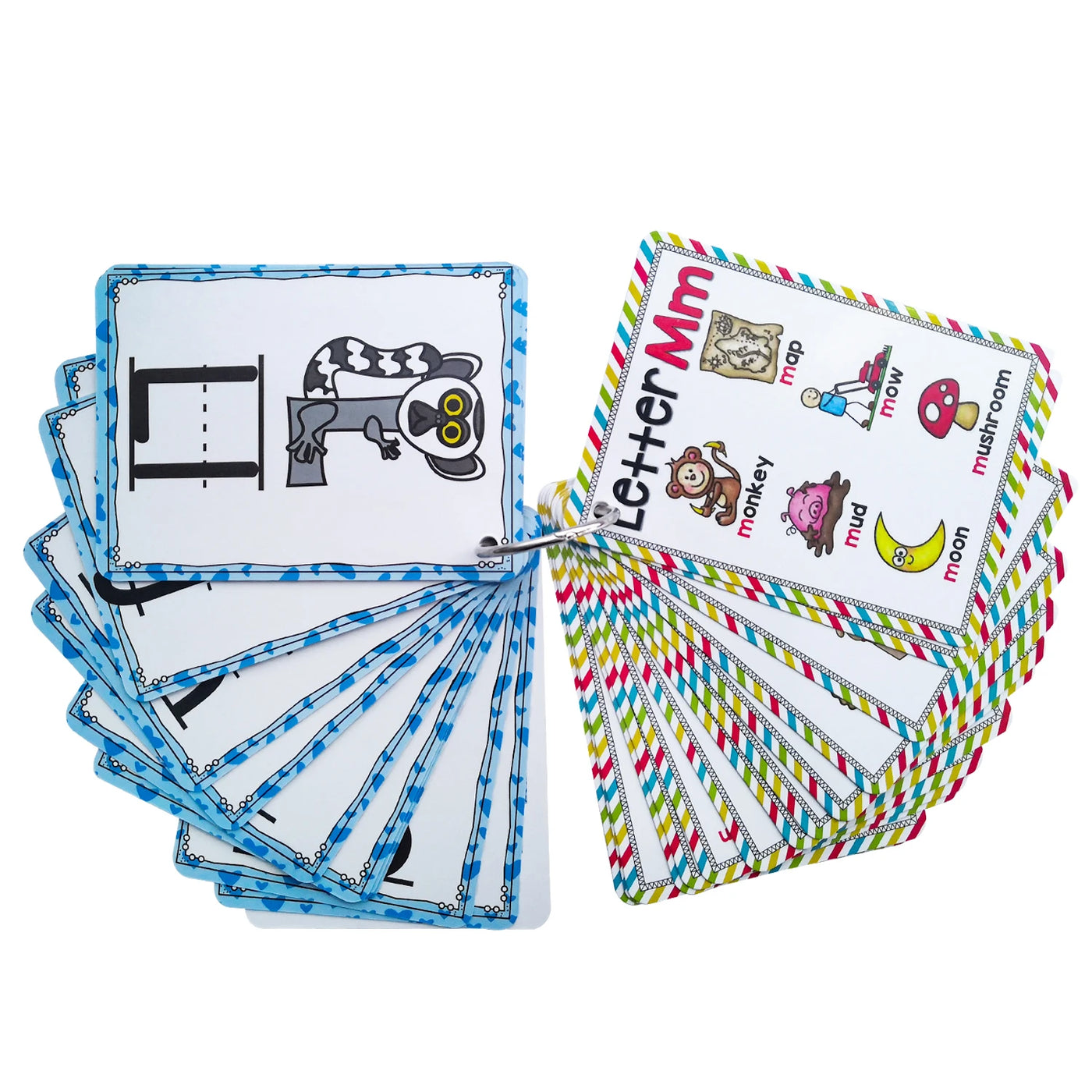 Alphabet & Phonics Flash Cards for Kids