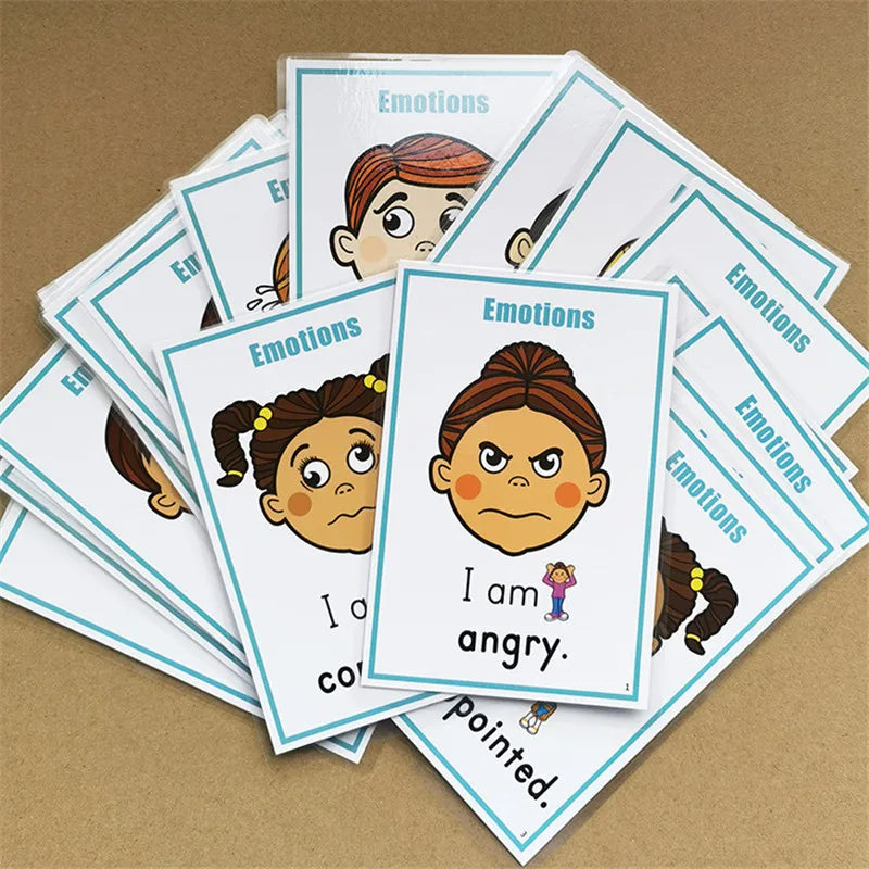 Baby Emotion Learning Flash Cards