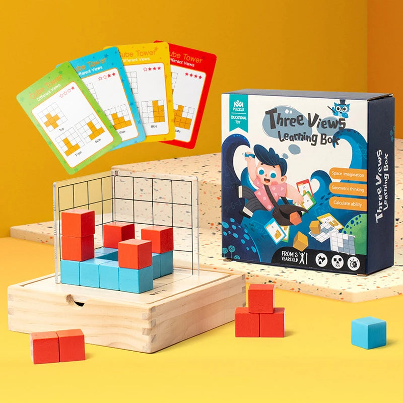 Montessori Magic Block Puzzle Toy