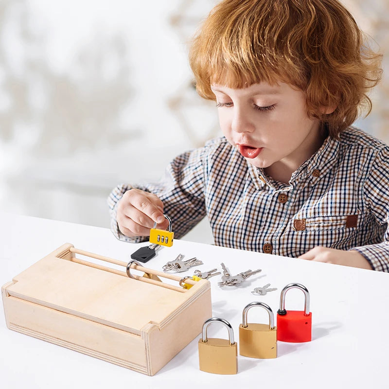 Montessori Lock & Key Toy