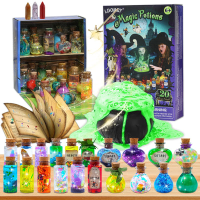 DIY Witch Glowing Spell Potion Kit