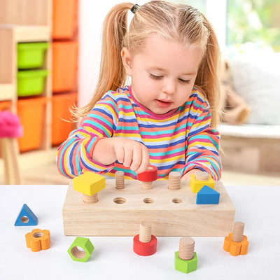 Montessori Nut & Bolt Toy