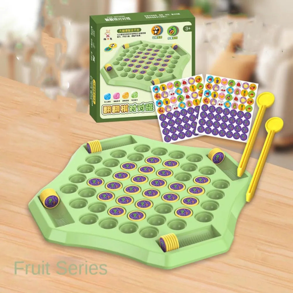 Fruit & Animal Flip Memory Game