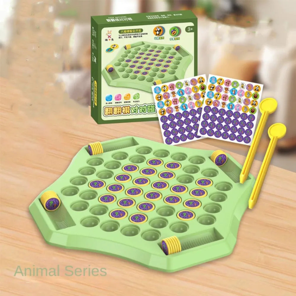 Fruit & Animal Flip Memory Game