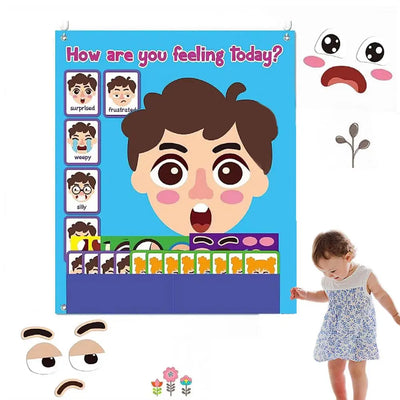 Felt Emoticon Face-Making Kit