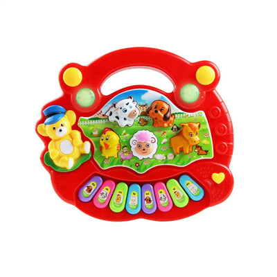 Baby Musical Toy Piano with Animal Sounds