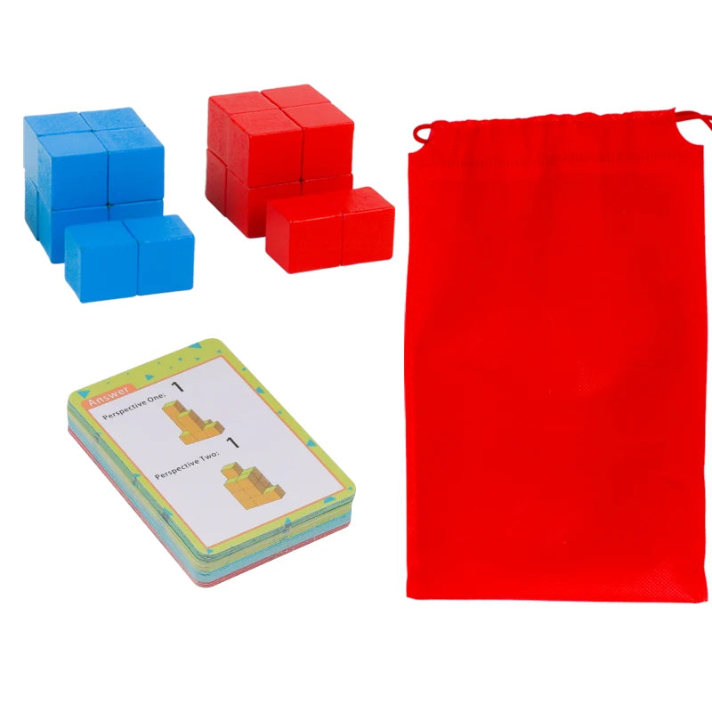 Montessori Stacking Block Puzzle Toy