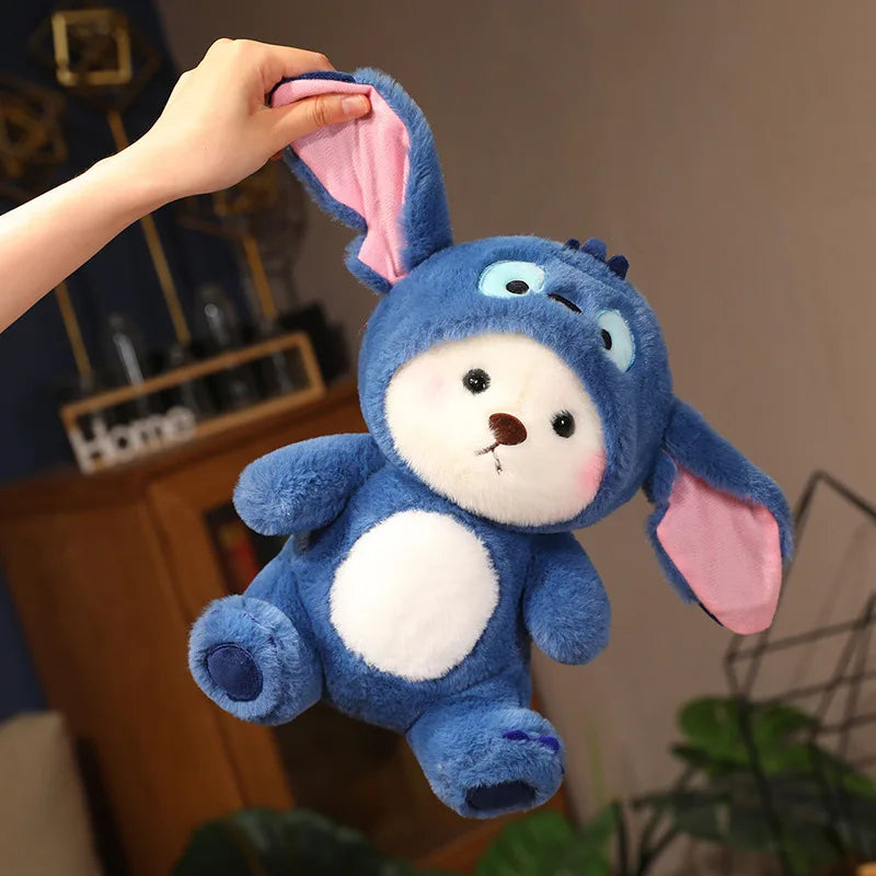 Anime Stitch Bear Plush Pillow